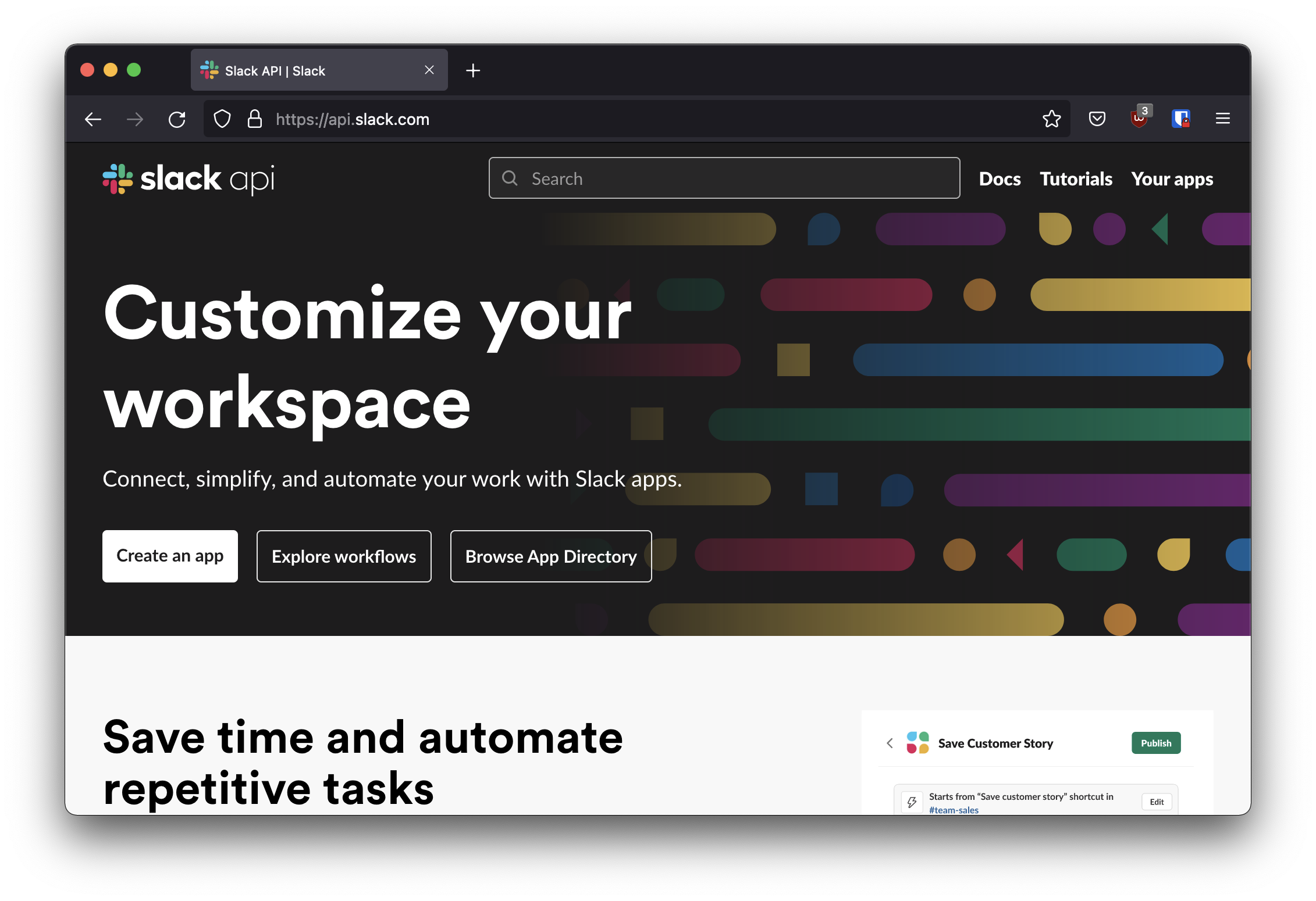 Slack 开发者门户